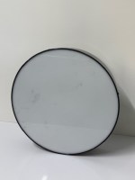 lichtbak rond 50 cm-1 zwart omranding 660201